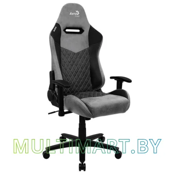 Кресло компьютерное AeroCool Duke Ash Black (черный/пепельный) картинка 6